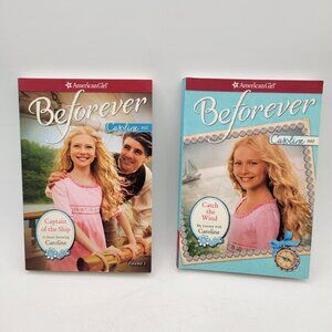 American Girl Beforever Books CAROLINE Book Set Lot of 2 Books